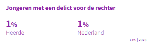 Jongeren met een delict voor de rechter